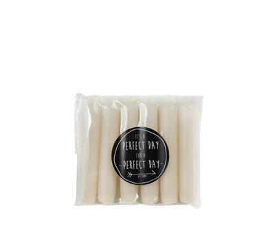 Rustyk Lys kaarsjes 6st. blush