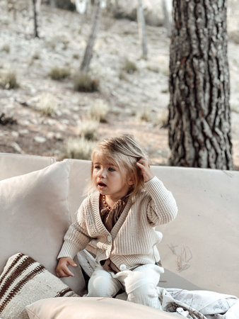 Cordero cardigan - crema