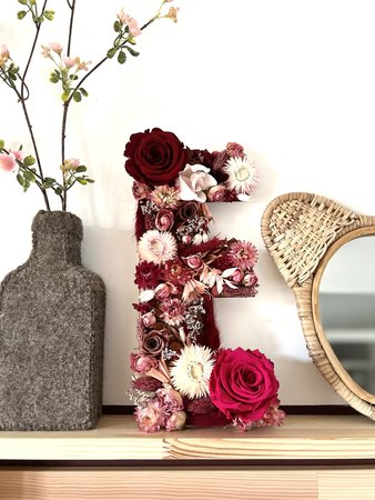 Flower Letter 25cm