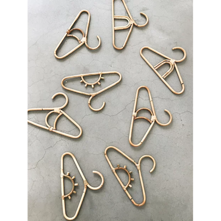 Rotan mini hanger - rainbow