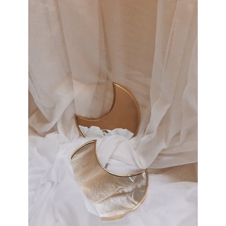 Moon mirror round L