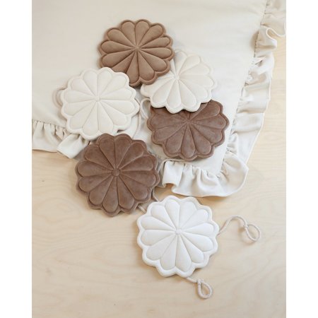 Slinger Daisies - beige, cream