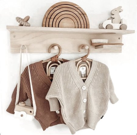 Cordero cardigan - cappuccino 1-2Y