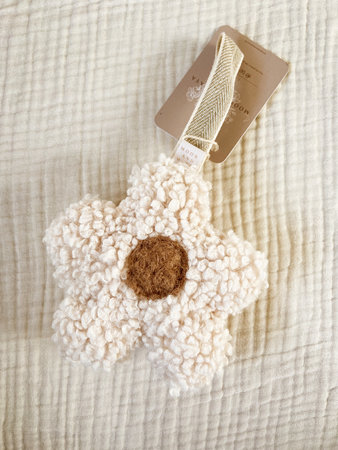 Speendoekje daisy - ecru