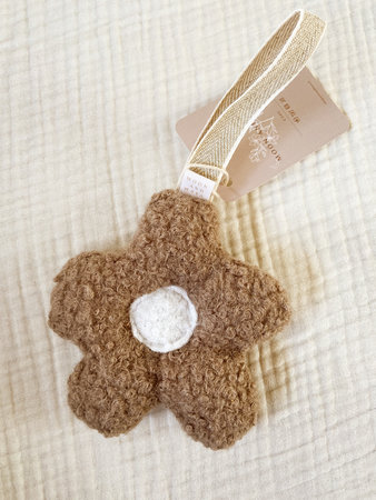 Speendoekje daisy - taupe