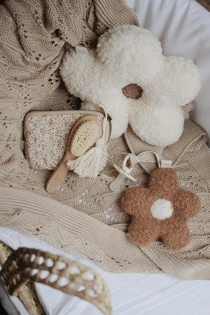 Speendoekje daisy - brown